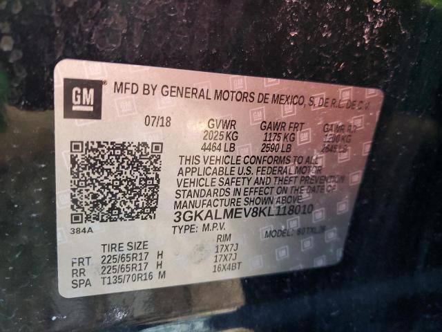 3GKALMEV8KL118010 GMC Terrain Sle