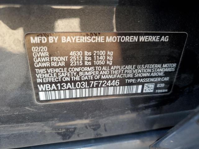 WBA13AL03L7F72446 BMW M235XI