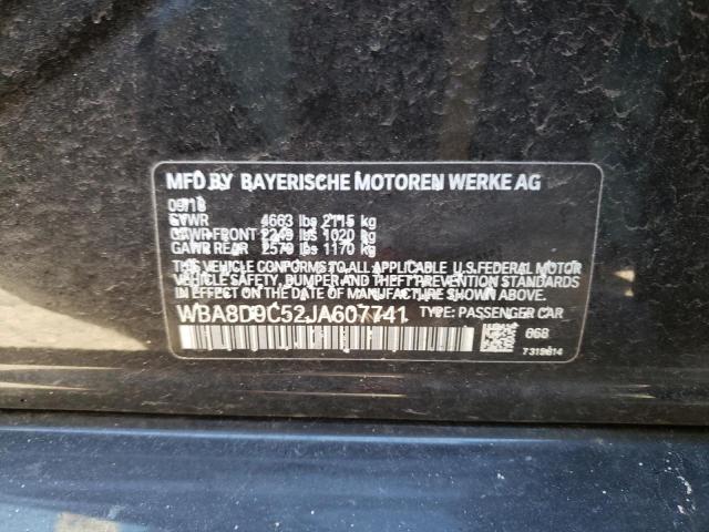 WBA8D9C52JA607741 BMW 330 XI