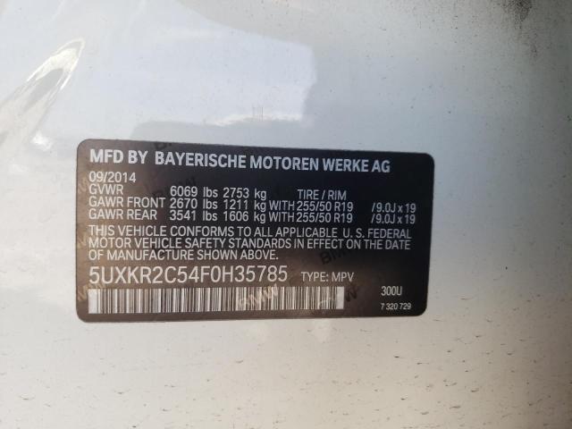 5UXKR2C54F0H35785 BMW X5 Sdrive35i
