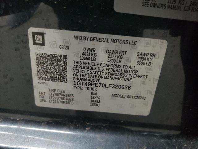 1GT49PE70LF320636 GMC Sierra K2500 At4