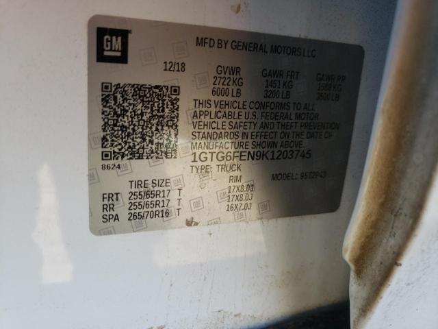 1GTG6FEN9K1203745 GMC Canyon All Terrain