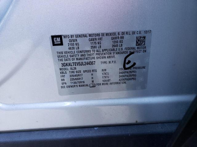 3GKALTEV9JL244367 GMC Terrain Sle