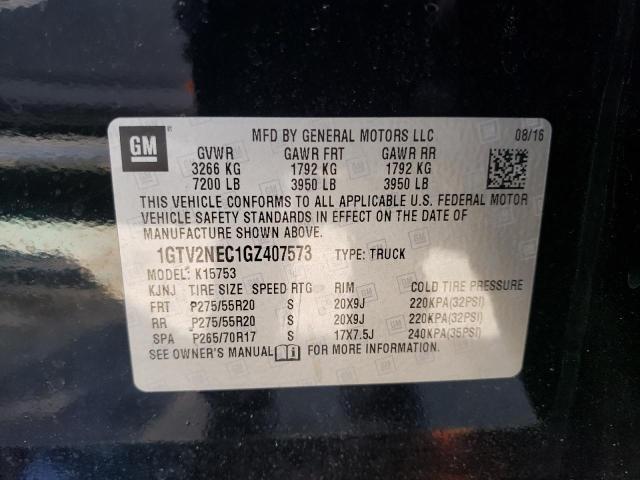 1GTV2NEC1GZ407573 GMC Sierra K1500 Slt
