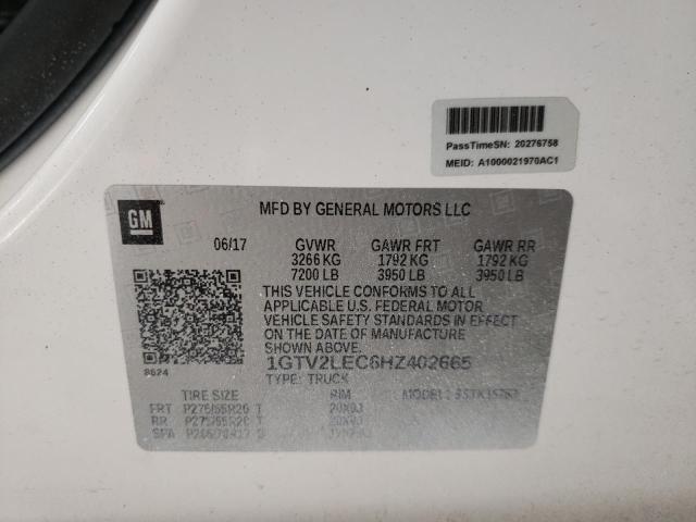 1GTV2LEC6HZ402665 GMC Sierra K1500