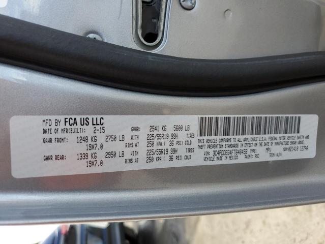 3C4PDDEG4FT646458 Dodge Journey R/t