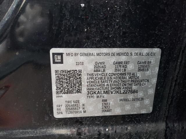 3GKALMEV3KL227684 GMC Terrain Sle