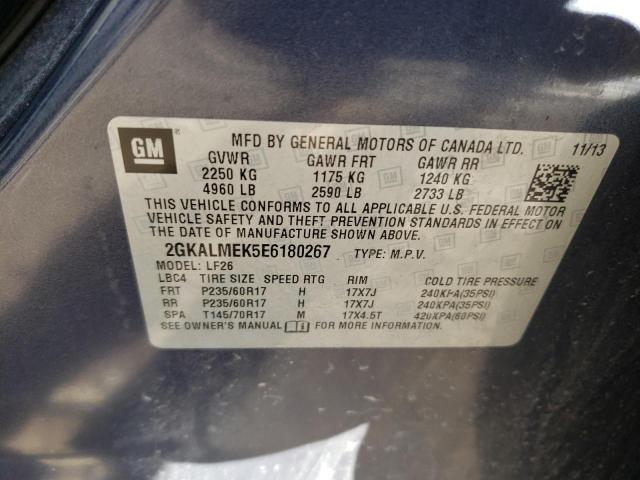 2GKALMEK5E6180267 GMC Terrain Sle