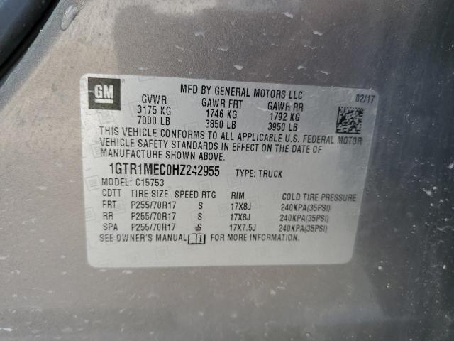 1GTR1MEC0HZ242955 GMC Sierra C1500 Sle