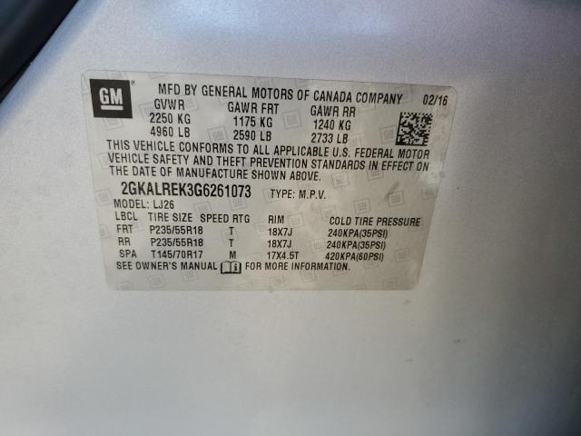 2GKALREK3G6261073 GMC Terrain Denali