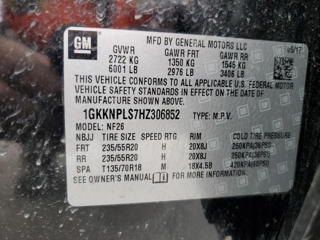 1GKKNPLS7HZ306852 GMC Acadia Denali