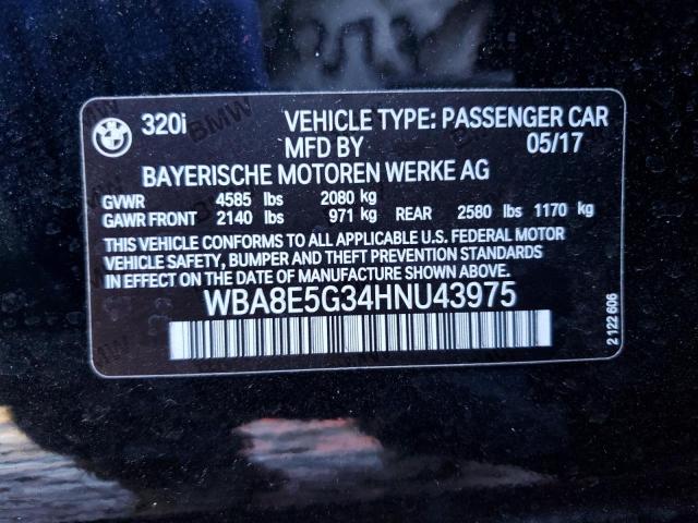 WBA8E5G34HNU43975 BMW 320 XI