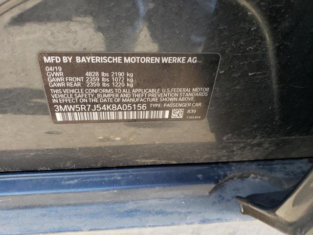 3MW5R7J54K8A05156 BMW 330XI