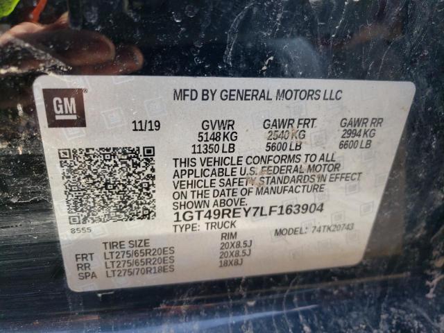 1GT49REY7LF163904 GMC Sierra K2500 Denali