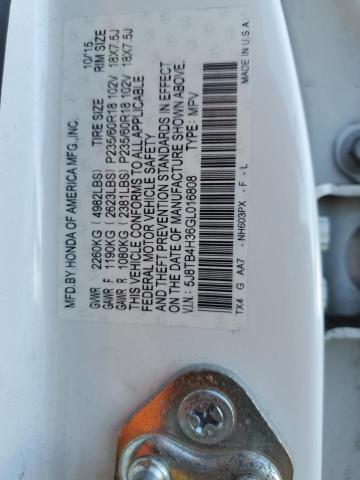 5J8TB4H36GL016808 Acura RDX
