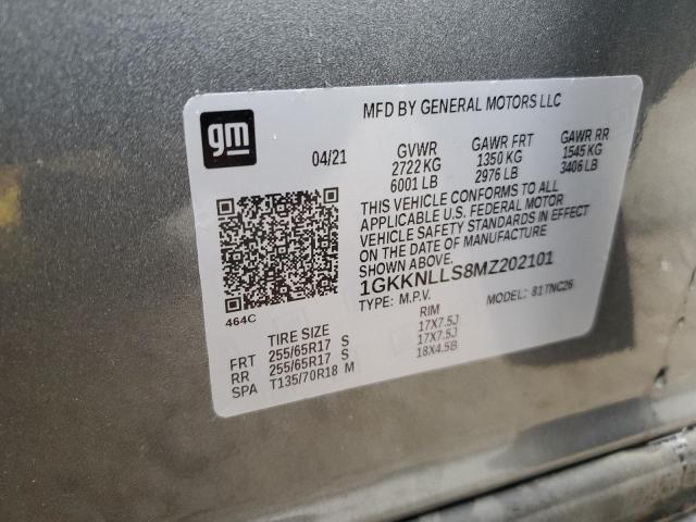 1GKKNLLS8MZ202101 GMC Acadia At4