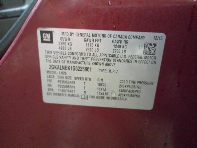 2GKALNEK1G6225861 GMC Terrain Sle