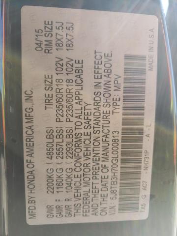 5J8TB3H70GL000813 Acura Rdx Advance