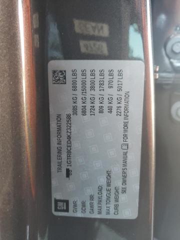 1GTR8CED4KZ322586 GMC Sierra C1500 Elevation