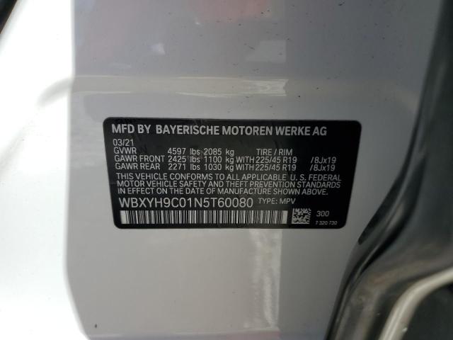 WBXYH9C01N5T60080 BMW X2 Sdrive28i