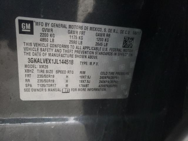 3GKALVEX1JL144518 GMC Terrain Slt