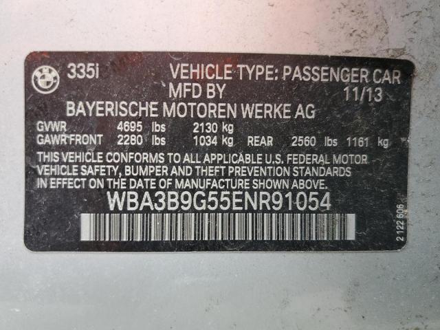 WBA3B9G55ENR91054 BMW 335 XI