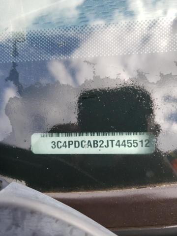 3C4PDCAB2JT445512 Dodge JOURNEY SE