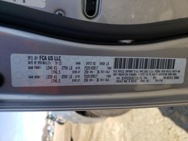 3C4PDCBG3GT135176 Dodge Journey Sxt