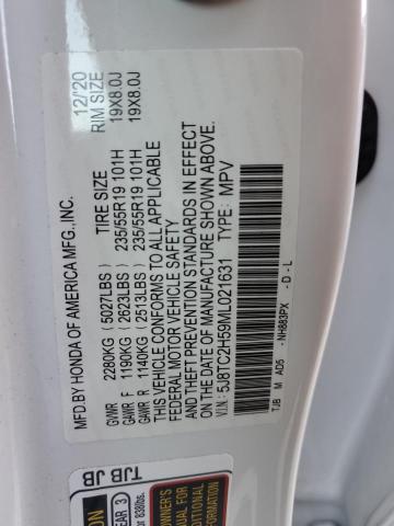 5J8TC2H59ML021631 Acura Rdx Technology
