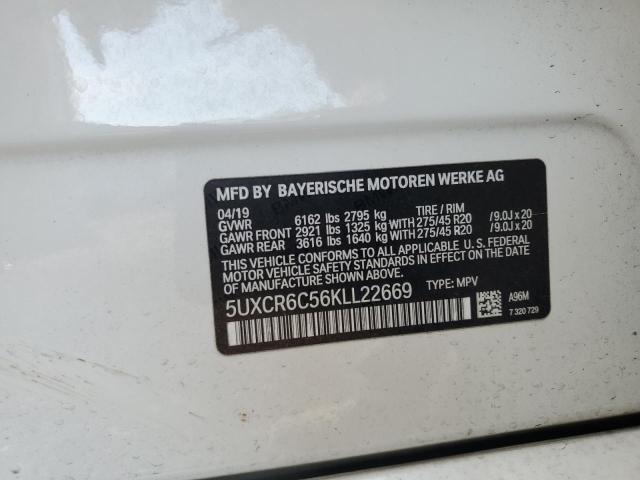 5UXCR6C56KLL22669 BMW X5 Xdrive40i