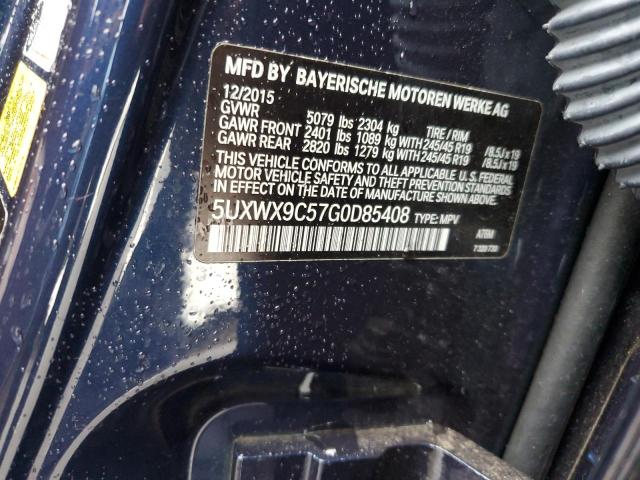 5UXWX9C57G0D85408 BMW X3 Xdrive28i