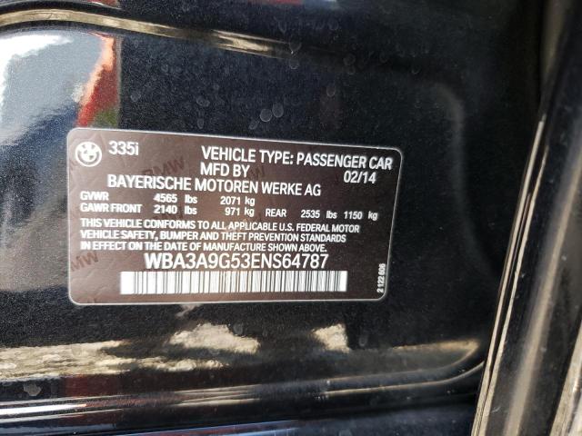 WBA3A9G53ENS64787 BMW 335 I