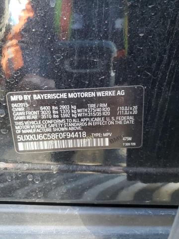 5UXKU6C58F0F94418 BMW X6 Xdrive50i