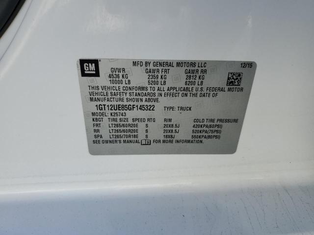 1GT12UE85GF145322 GMC Sierra K2500 Denali