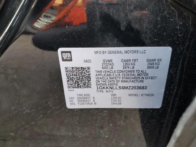 1GKKNLLS6MZ203683 GMC Acadia At4