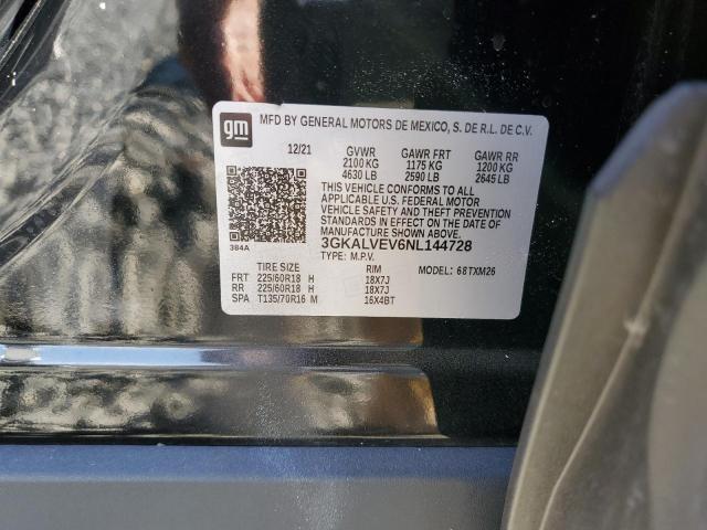 3GKALVEV6NL144728 GMC Terrain Slt
