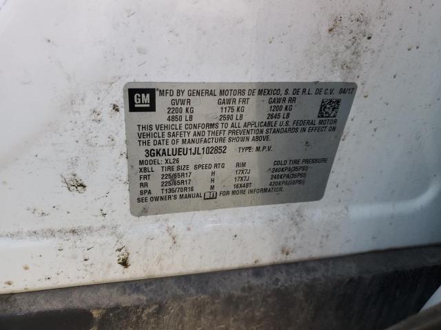 3GKALUEU1JL102852 GMC Terrain Sle