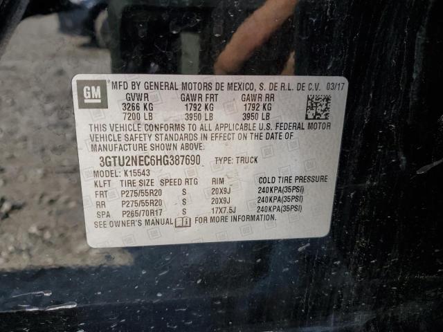 3GTU2NEC6HG387690 GMC Sierra K1500 Slt