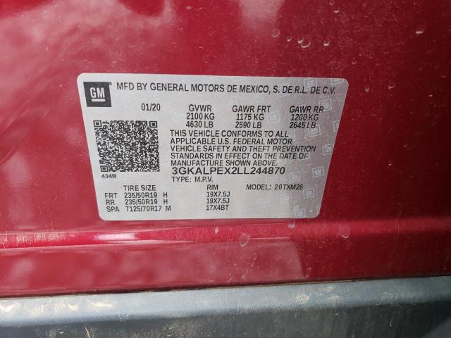 3GKALPEX2LL244870 GMC Terrain Slt