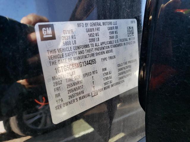 1GTG5CE3XG1344265 GMC CANYON SLE