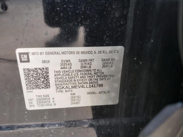 3GKALMEV4LL141799 GMC Terrain Sle