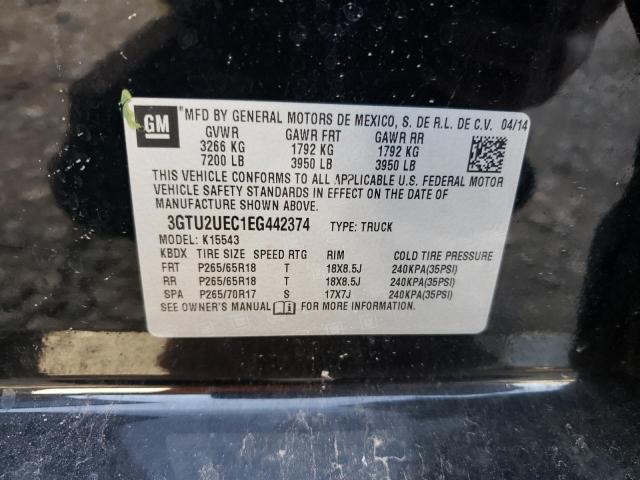 3GTU2UEC1EG442374 GMC Sierra K1500 Sle