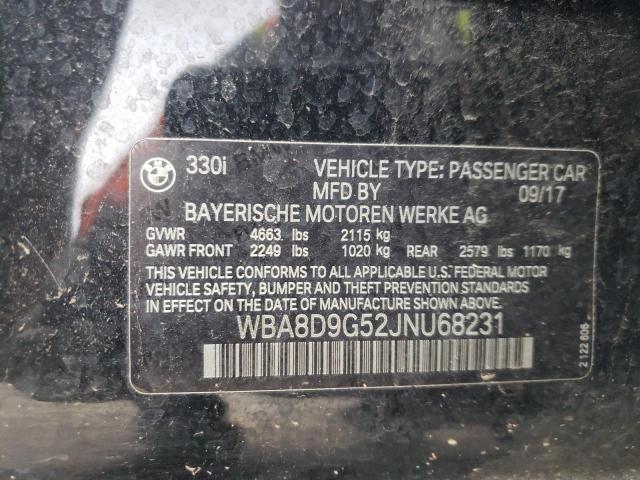 WBA8D9G52JNU68231 BMW 330 XI