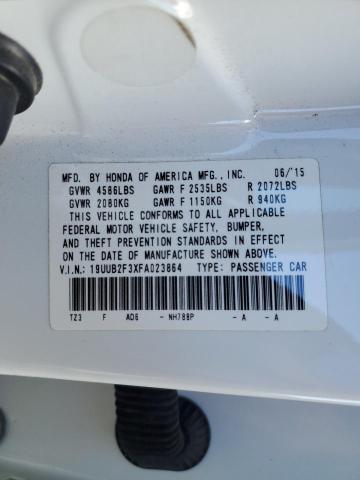 19UUB2F3XFA023864 Acura TLX