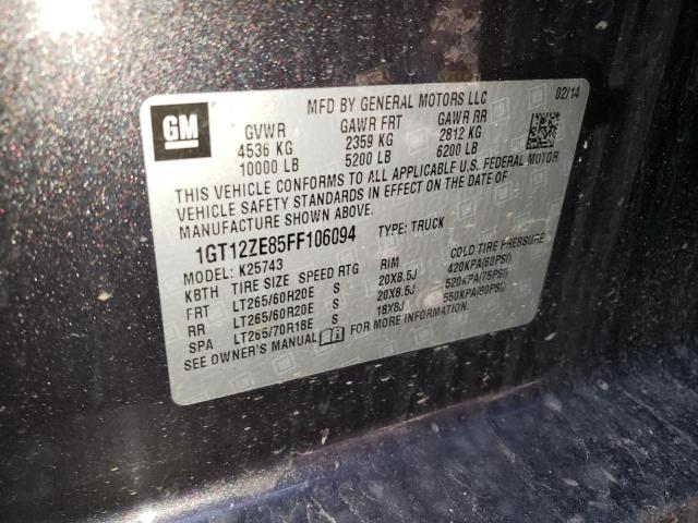 1GT12ZE85FF106094 GMC Sierra K2500 Slt