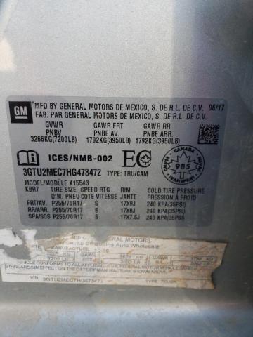 3GTU2MEC7HG473472 GMC Sierra K1500 Sle