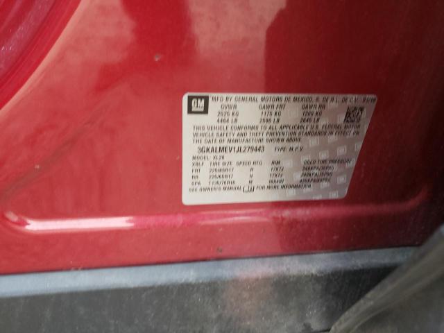 3GKALMEV1JL279443 GMC Terrain Sle