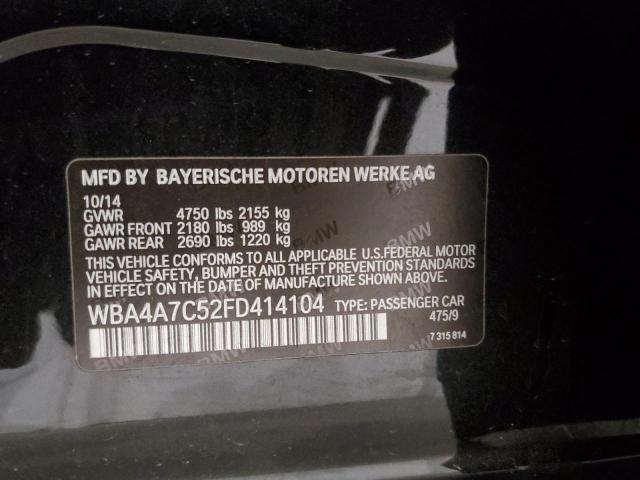 WBA4A7C52FD414104 BMW 428 Xi Gran Coupe