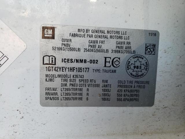 1GT42YEY1HF105177 GMC Sierra K3500 Denali