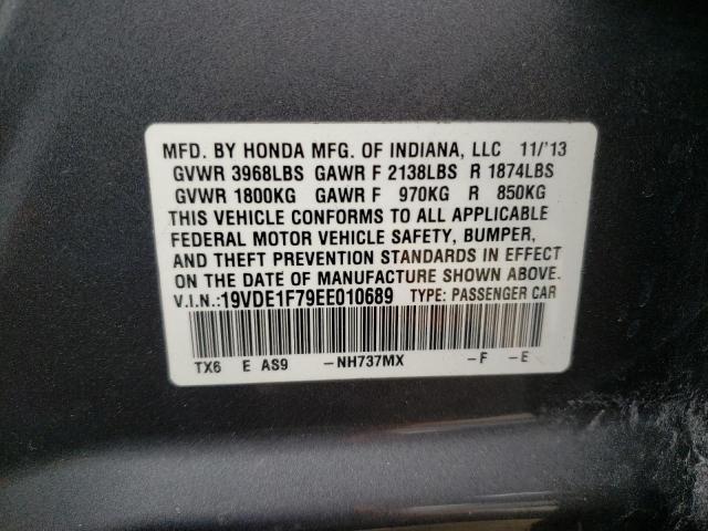 19VDE1F79EE010689 Acura Ilx 20 Tech